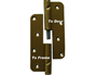 View more on Wooden Door Hinge, (Pair) two-piece RIGHT Replacement